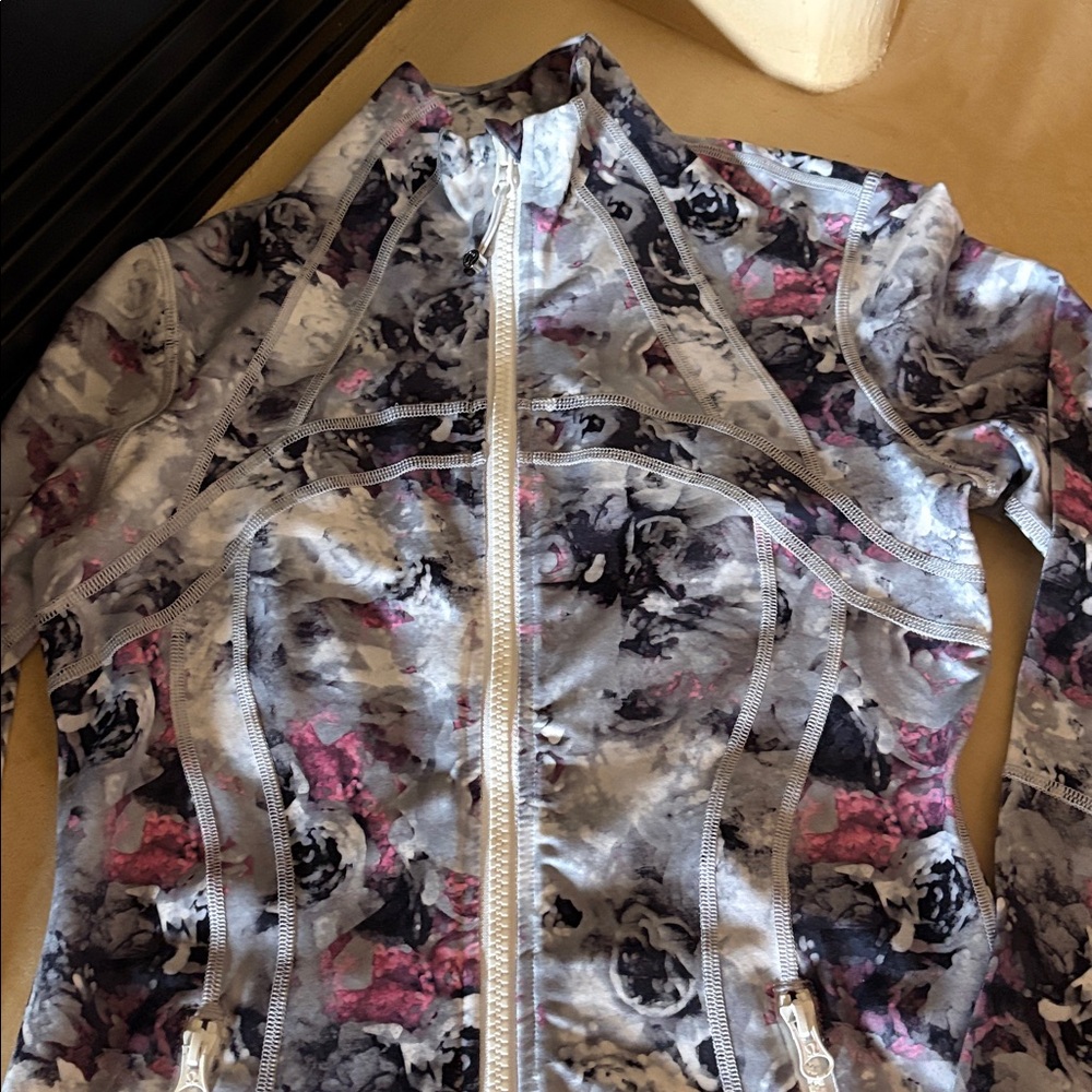 Lululemon Athletica Define Floral Zip-Up Jacket